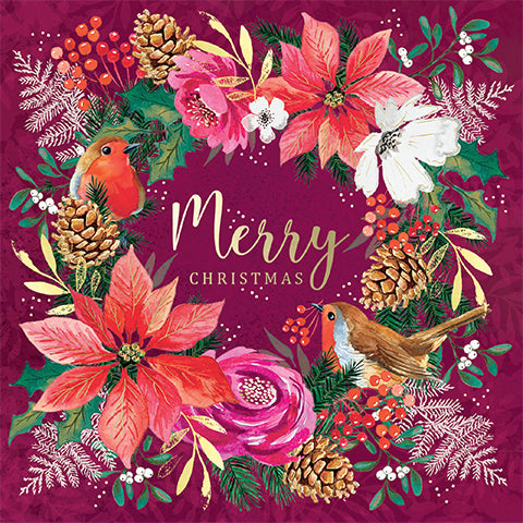 Merry Christmas Wreath